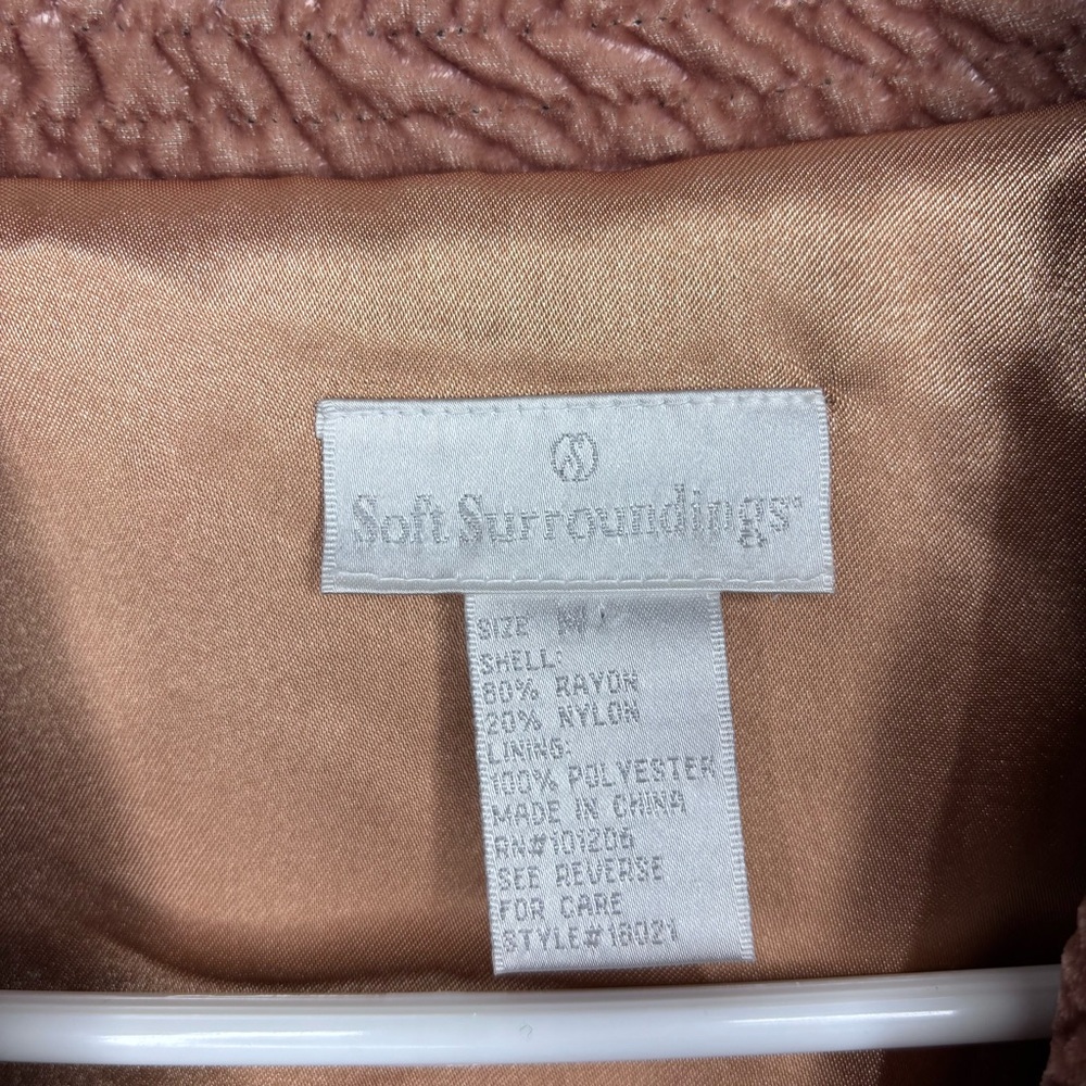 Soft Surrounding Velvet Jacket - Picture 3 of 6
